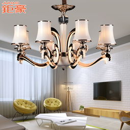 璀璨光影，雅致生活 鉅豪燈飾歐式鋅合金水晶吊燈點亮家居美學